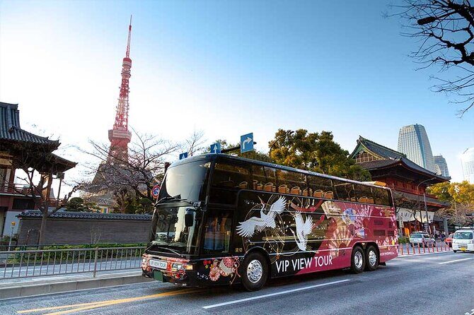Tokyo: Open Top Sightseeing Bus with Audio Guide - Detailed Breakdown of the Itinerary