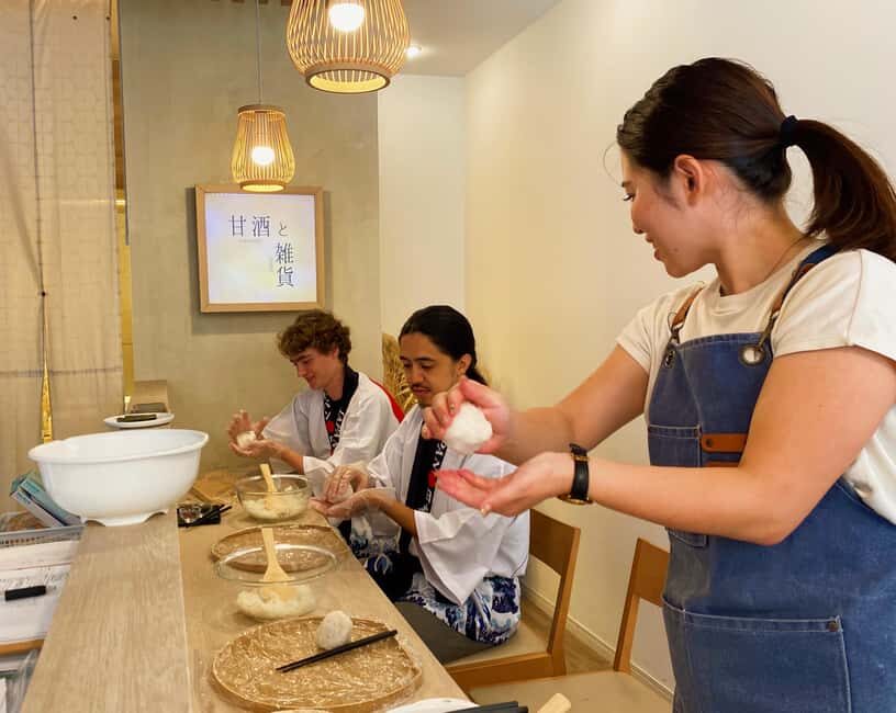 Tokyo: Rice Ball Making Class and Bike Tour of Local Areas - A Detailed Look at the Experience