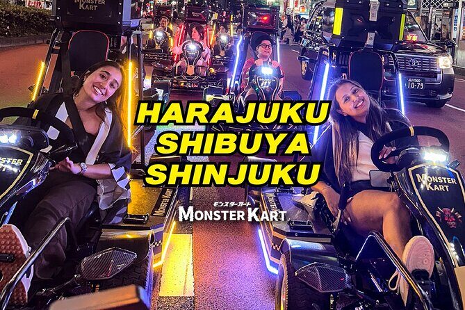 Tokyo Shibuya Go-Kart Experience! Monster-KartIDP Required - In-Depth Review: Navigating Tokyo on a Go-Kart