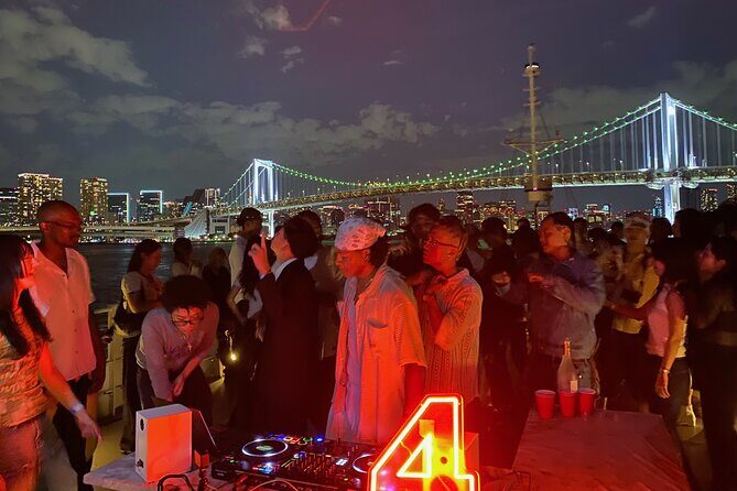 Tokyo Sunset Boat Party with Music Drinks and Vibes - Frequently Asked Questions