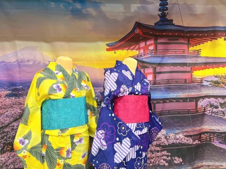 Traditional Kimono Rental near Mt Fuji and Lake Kawaguchiko - The Itinerary in Detail