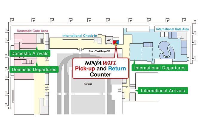 Unlimited WiFi Router in Kansai Airport Terminal 2 Pickup - In-Depth Look at the Experience