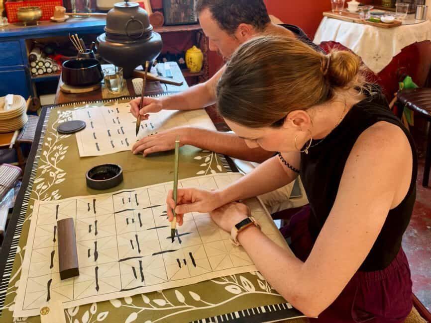 Xi'an Chinese Calligraphy Workshop: Ink Art & Tea Tasting - The Value of This Cultural Encounter