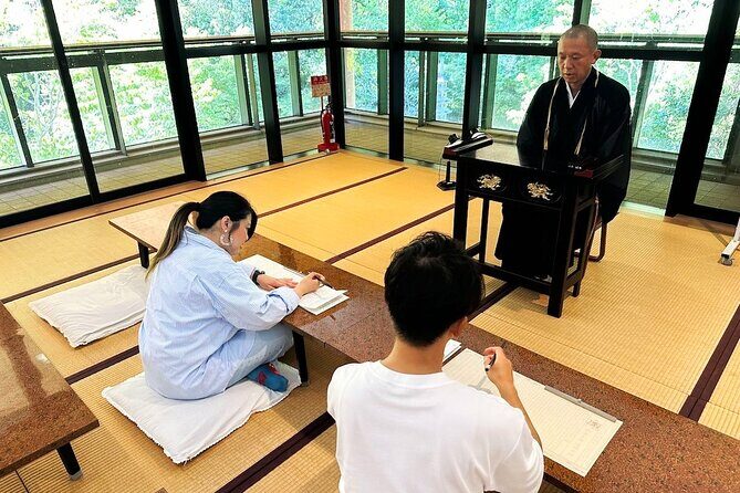 Zen Meditation and Sutra Copying Tour in Osaka Ikeda - Exclusive Viewing of Treasures