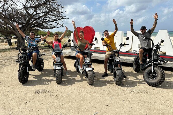 1/2 Day (4 hour) Electric Scooter Rental in Aruba - What Does the Itinerary Look Like?
