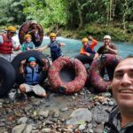 3 in 1, zipline over blue river, tubing on blue river and sloths - The Experience from the Traveler’s Perspective