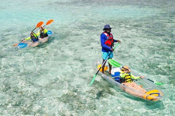 3HR Clear Kayak Mangrove and iguana island Tour in Leeward - FAQ