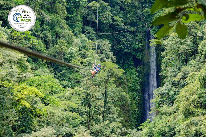 7-Cable Zipline Canopy Tour Over La Fortuna Waterfall - Optional La Fortuna Waterfall Hike
