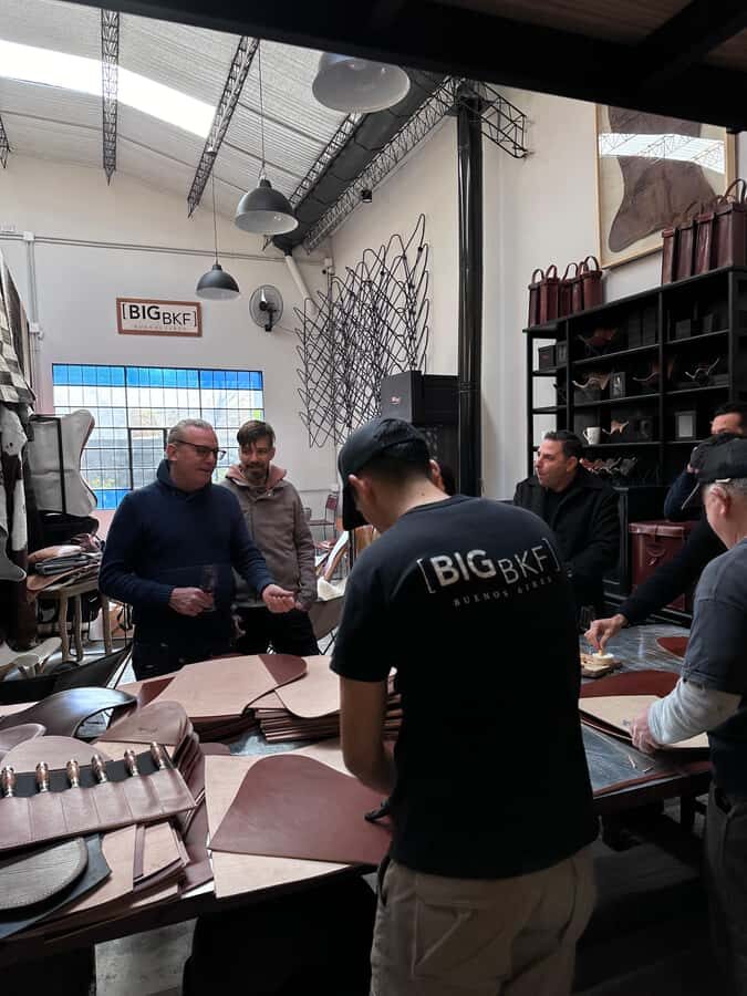 Argentina: Leather Butterfly Chair Workshop Tour with Wine - A Deep Dive into the Leather Butterfly Chair Workshop