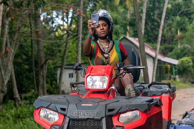 ATV, Bamboo Rafting, Horseback Ride n Swim Guided Tour