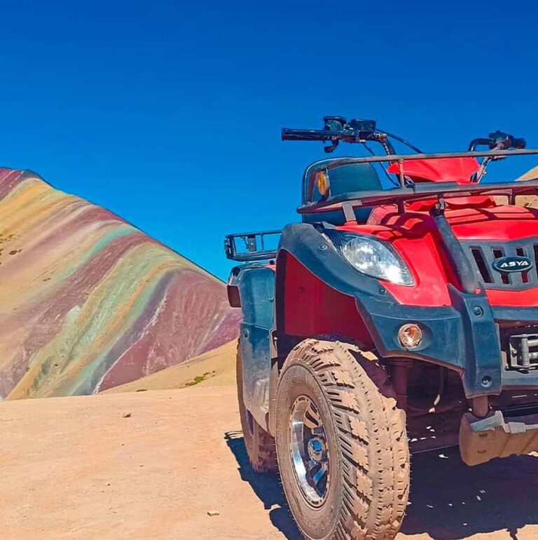 ATV Rainbow Mountain | Group | + Lunch - The Experience in Detail