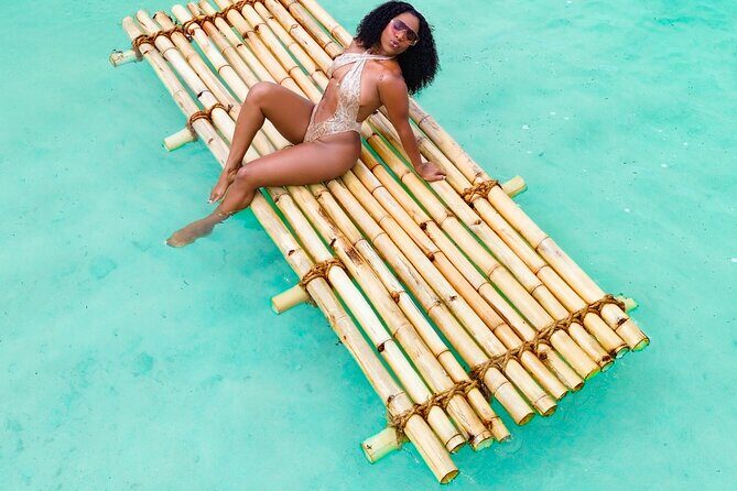 Bamboo Raft Drone Photoshoot in Barbados - How This Experience Stands Out