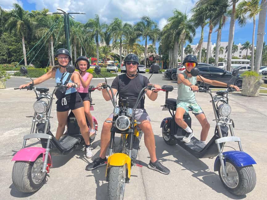 Bavaro Punta Cana: City Tour with Harley models E-Scooters - The Value for Your Money