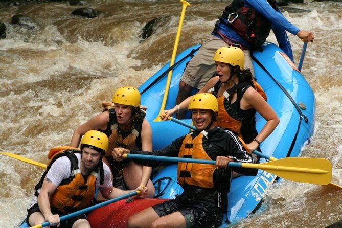 Best combination :Rafting level III with canopy zip lines and Superman cable in La Fortuna zone - Key Points