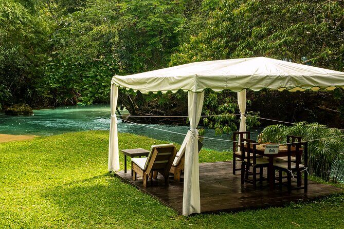 Blue Hole and Dunns River Falls Tour with Lunch and Cocktails at Reggae Hill - The Itinerary in Detail