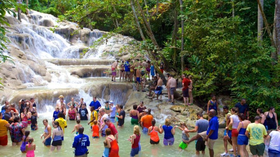 Blue Hole Falls and Dunn's River Falls Combo Daytrip - A Deep Dive into the Waterfall Wonders