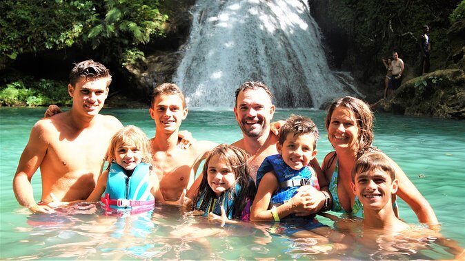 Blue Hole & Secret Falls Day-Trip with Shopping from Grand Palladium - Secret Falls: A Short Hike to Cascading Waters