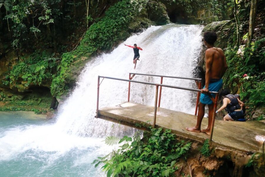 Blue Hole, Secret Falls, River Tubing with Private Transport - Discovering the Magic of Blue Hole