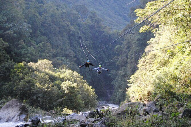 Canopy - Zipline - 2000m. Circuito de Aventura - en 6 líneas Ec. - The Overall Experience and Atmosphere