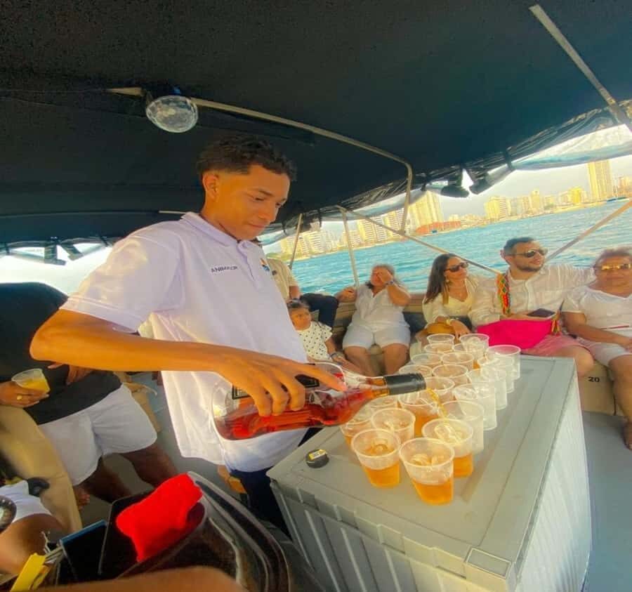 Cartagena: Sunset or nightplan on the bay with Open Bar! - A Genuine Look at What to Expect