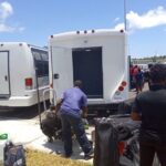 Coaches shuttle groups with luggages tag along - Who should skip this service?