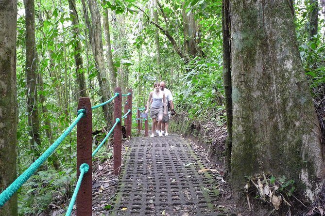 Combination Hanging Bridges, Waterfall, Volcano Hike & Hot Spring - Exploring La Fortuna’s Natural Wonders in a Single Day