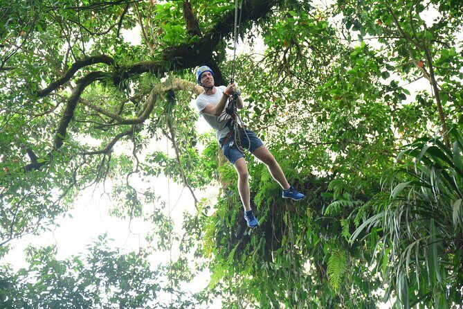 Combo zip line, Tarzán swing & White Water Rafting in Arenal - A Day of Thrills in La Fortuna: What to Expect
