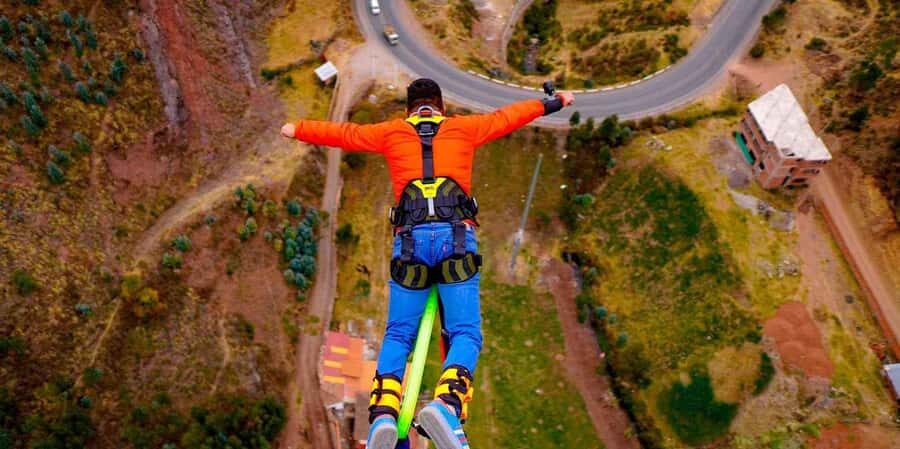 Cusco: Poroy Bungee Jumping and Catapult Experience - What Happens at the Site?