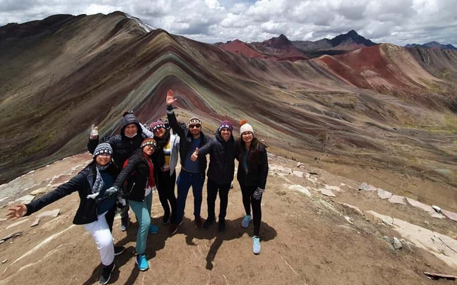 Cusco: Quad bikes in the Rainbow Mountain - The Climb to Rainbow Mountain’s Viewpoint