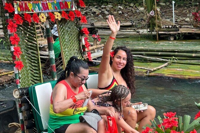 Customized Happy Hour Bamboo Rafting+Limestone Massage + Shopping