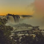 Dawn at Iguassu Falls Brazil Side - A Detailed Look at Dawn at Iguassu Falls Brazil Side