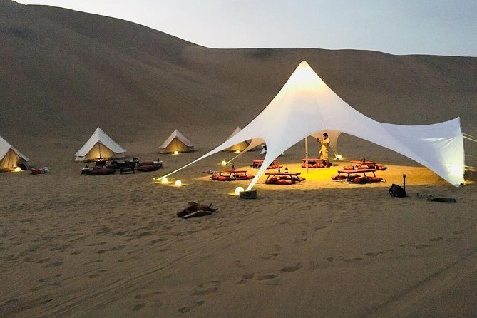 Dinner at Huacachina Desert - How the Itinerary Breaks Down
