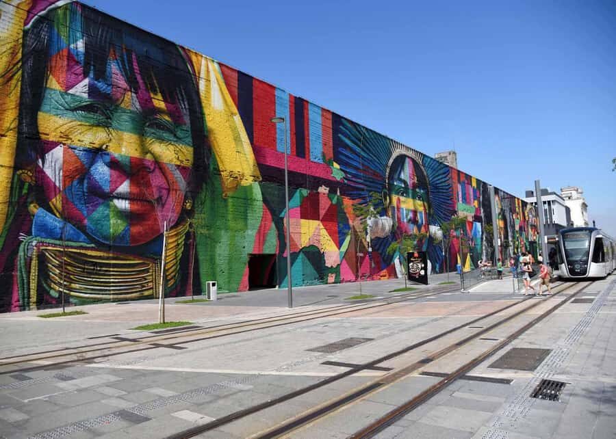 Discover AquaRio & Olympic Boulevard: Marine Life and Art - Artistic Contrasts on Olympic Boulevard