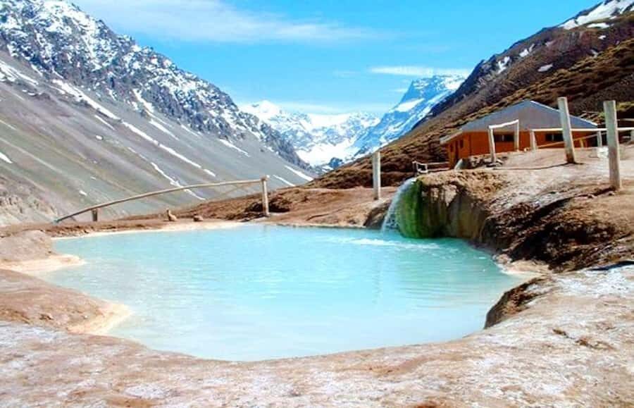 Embalse el Yeso + Termas de Colina with picnic - Full day - Authenticity and Practicalities