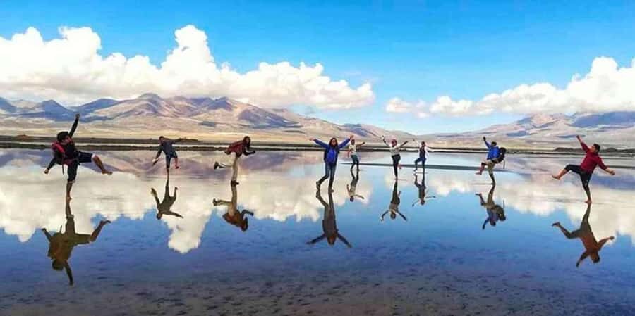 Excursion Laguna Salinas| Bike tour through Pichu Pichu - Cycling down Pichu Pichu