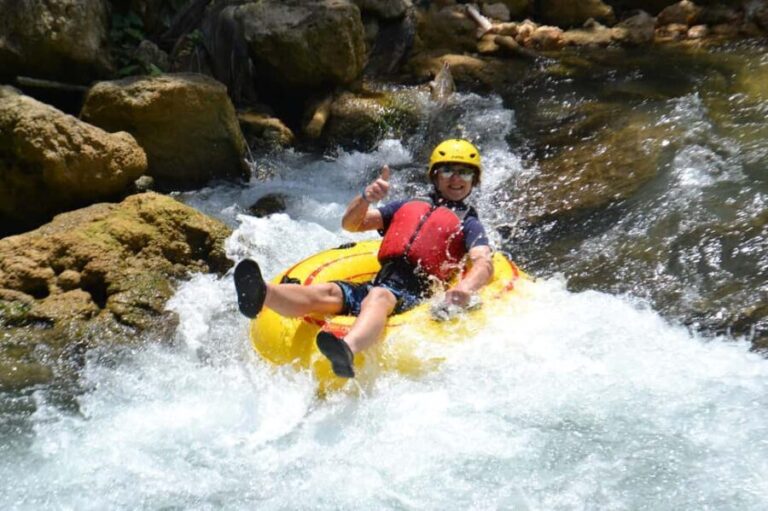 Falmouth: Jungle River Tubing & Bamboo Beach Club VIP Access - An Adventurous Start: Jungle River Tubing