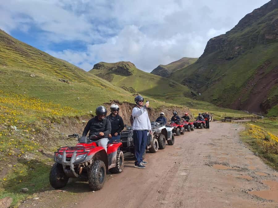 From cusco: Rainbow Mountain ATV Tour with meals - An In-Depth Look at the Rainbow Mountain ATV Tour