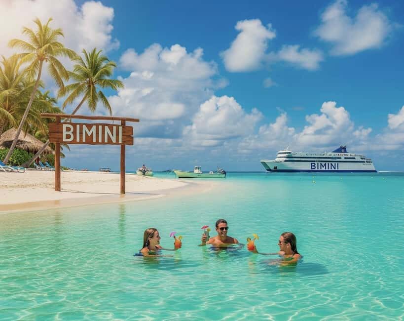 From Miami: Bimini or Grand Bahama Day Trip by Ferry - Choosing Between Bimini and Grand Bahama