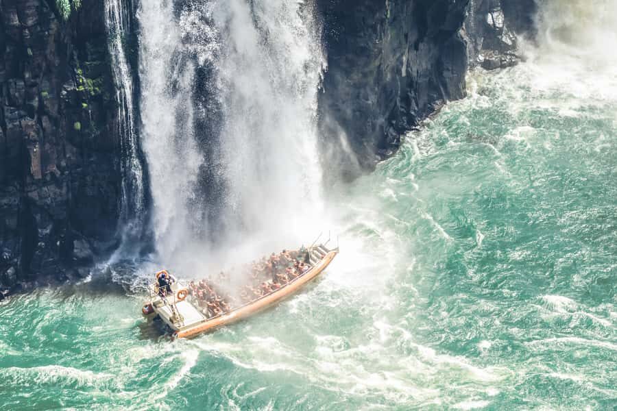From Puerto Iguazu: Brazilian Falls with Boat Adventure - The Itinerary – What to Expect