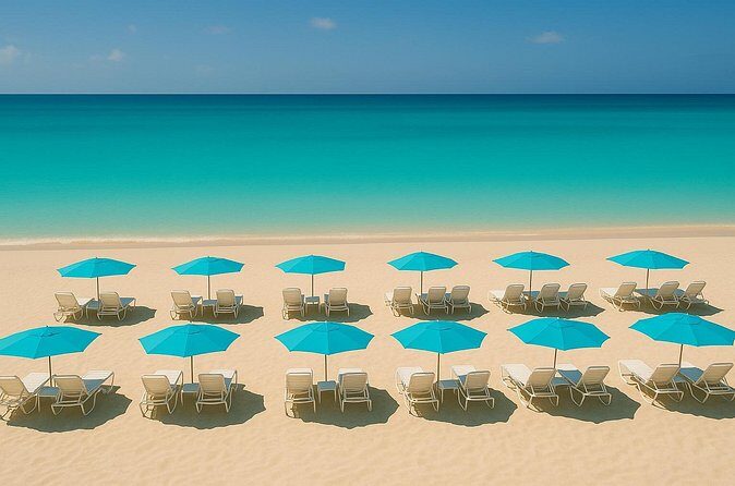 Grand Cayman Beach Day All Day Chairs Umbrella & Snorkelling