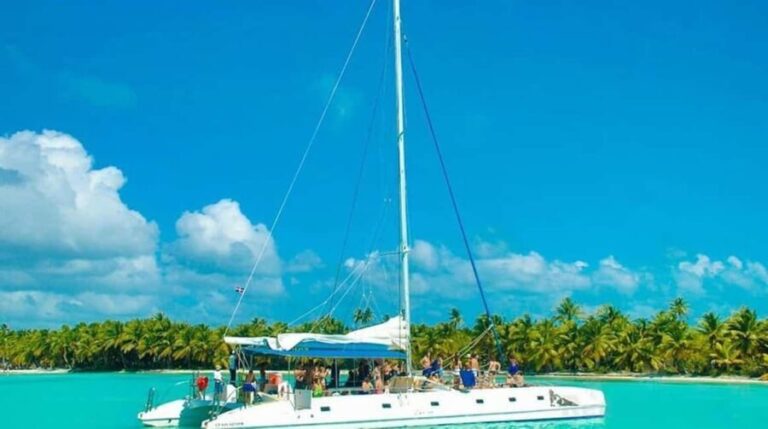 Juan Dolio: Saona Island Day Trip with Lunch & Open Bar - Frequently Asked Questions