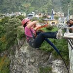 Jumping the Bridge - Bungge Jumpng - Swing Jumping 100m. Tall - Authentic Experiences from Participants