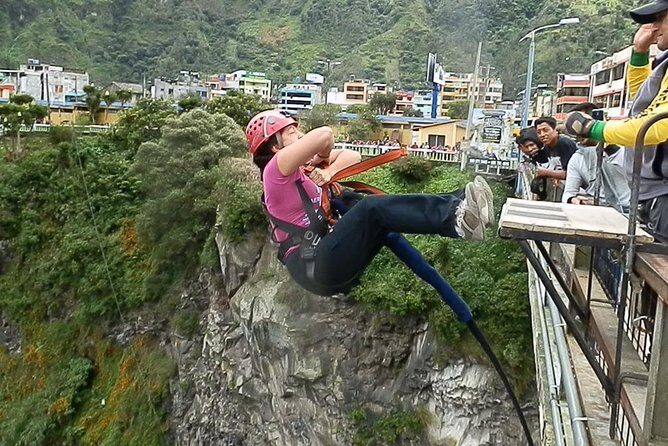 Jumping the Bridge - Bungge Jumpng - Swing Jumping 100m. Tall - Authentic Experiences from Participants