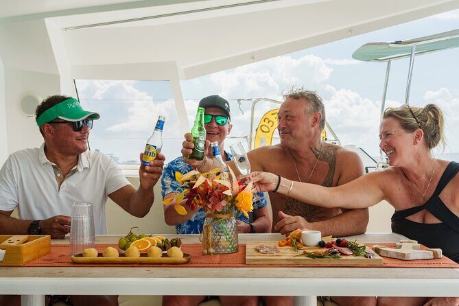 Knot at Work - Half Day Private Catamaran Cruise in Sint Maarten - The Itinerary in Detail