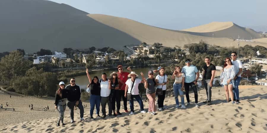 Lima: Ballestas & Huacachina Day Trip /Nazca Lines Flight,2D - The Desert Oasis of Huacachina