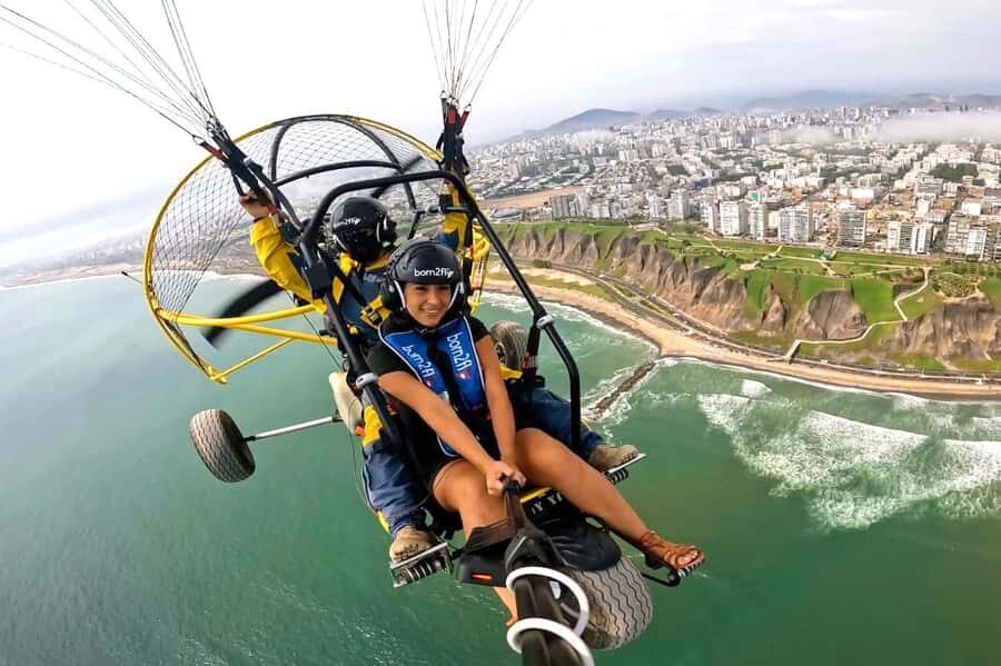 Lima: Paramotor in Costa verde | Adrenaline in the air | - What Makes This Tour Stand Out?
