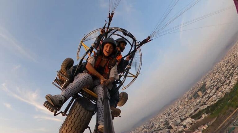 Lima: Paramotoring in the Costa Verde |Adrenaline| - Discovering Lima from the Sky: What to Expect