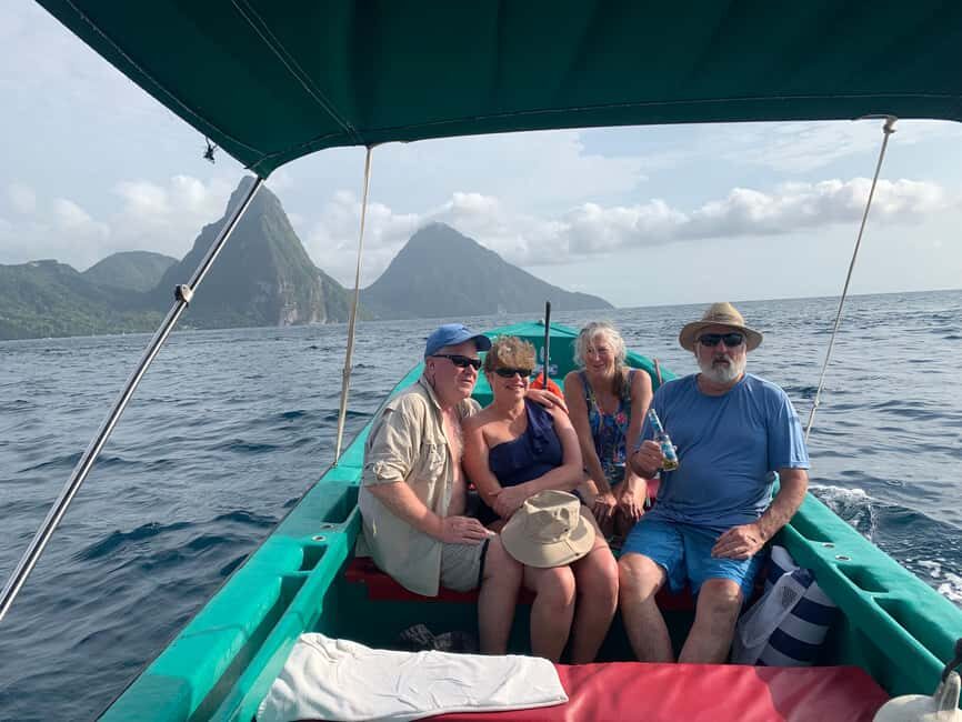Marigot st Lucia boat tours and water activities , private - Breakdown of the Itinerary
