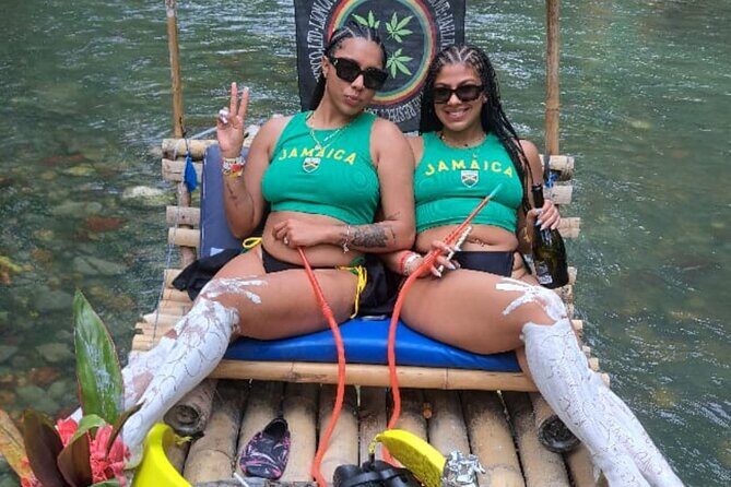 Montego bay bamboo river rafting &limestone foot massage