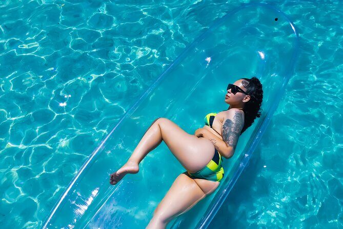 Montego Bay Clear Water Kayak Drone Photo and Video Shoot